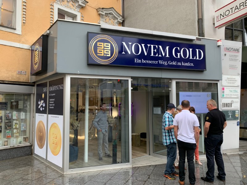 Novem Gold Opening The First Brick And Mortar Gold Store On Sep 2